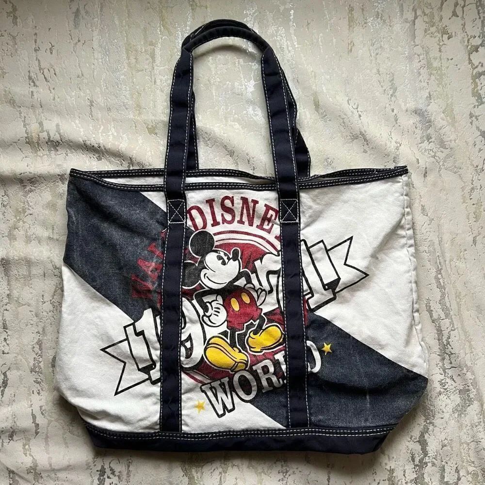 Walt Disney World Graphic Mickey large Tote Bag